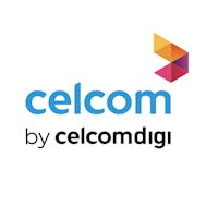 the logo for celcom by celcomdi